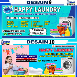 Detail Spanduk Laundry Yang Menarik Cdr Nomer 46
