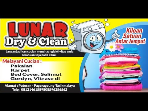 Detail Spanduk Laundry Yang Menarik Cdr Nomer 9
