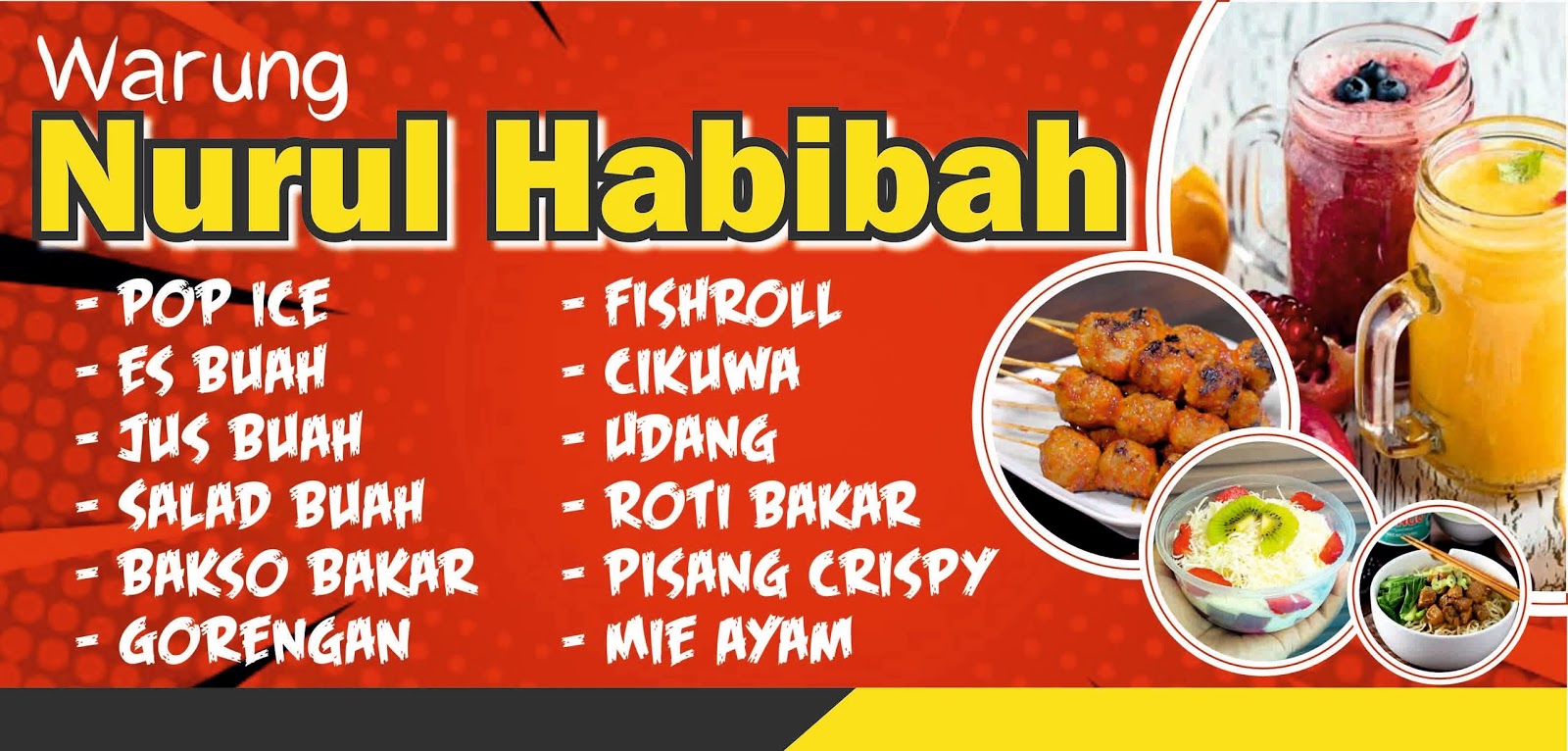 Detail Spanduk Makanan Keren Nomer 51