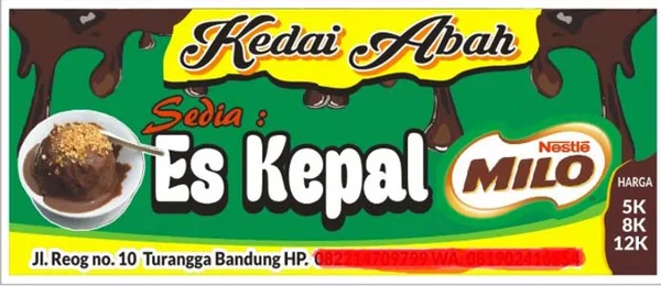Detail Spanduk Milo Nomer 24