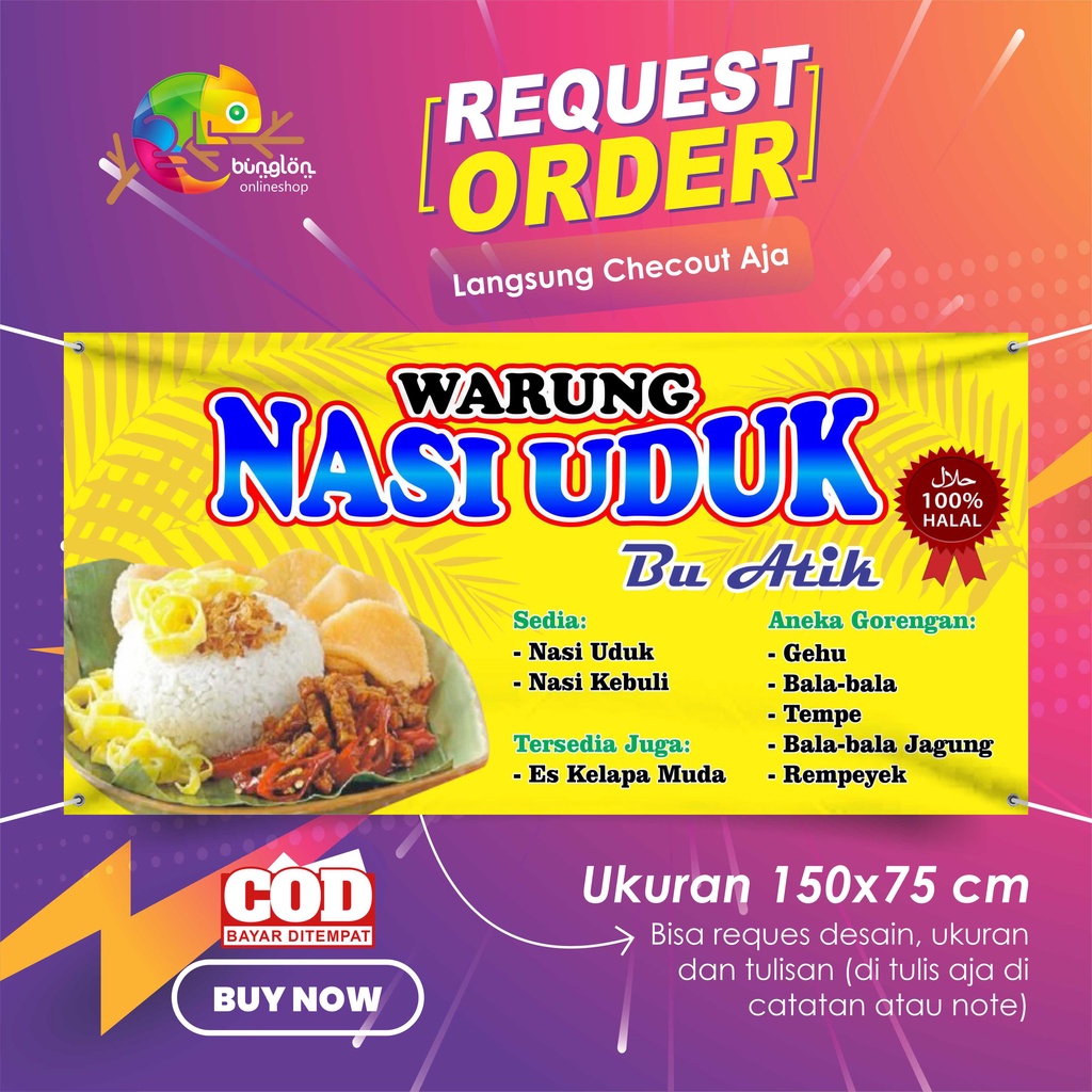 Detail Spanduk Nasi Kuning Cdr Nomer 11