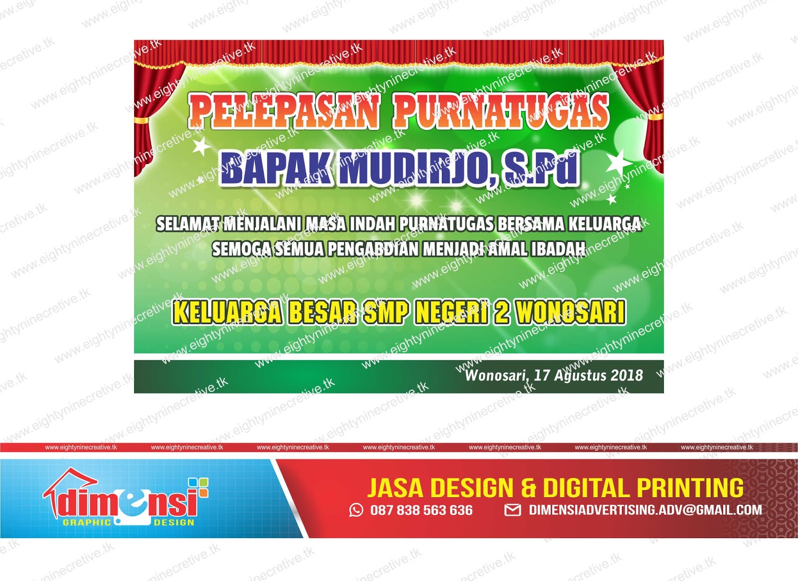 Detail Spanduk Pelepasan Nomer 12