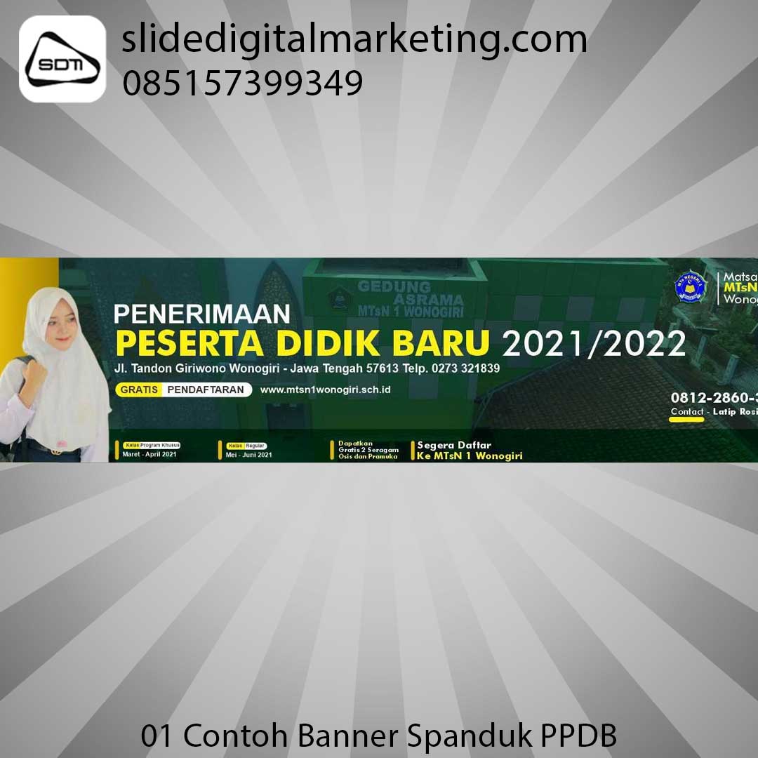 Download Spanduk Ppdb Sd Nomer 49