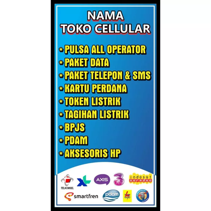 Detail Spanduk Pulsa Nomer 25