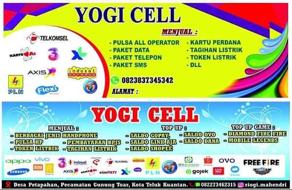 Detail Spanduk Pulsa Simple Nomer 24