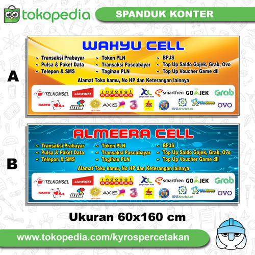 Detail Spanduk Pulsa Simple Nomer 43