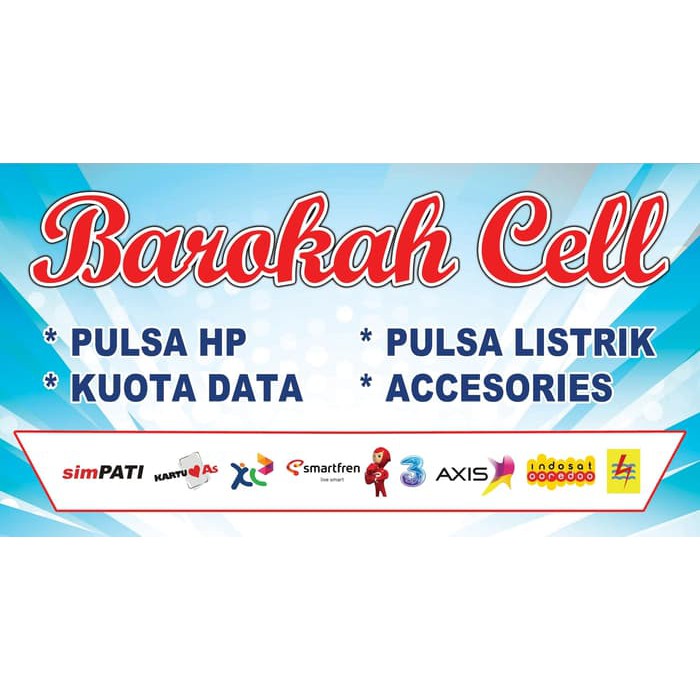 Detail Spanduk Pulsa Simple Nomer 46
