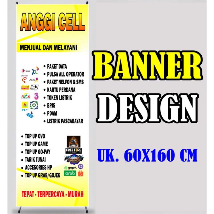 Detail Spanduk Pulsa Simple Nomer 6