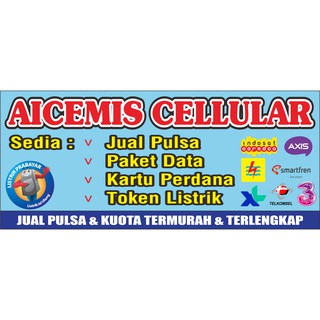 Detail Spanduk Pulsa Simple Nomer 49