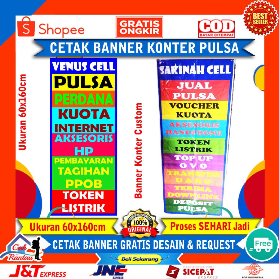 Detail Spanduk Pulsa Simple Nomer 7