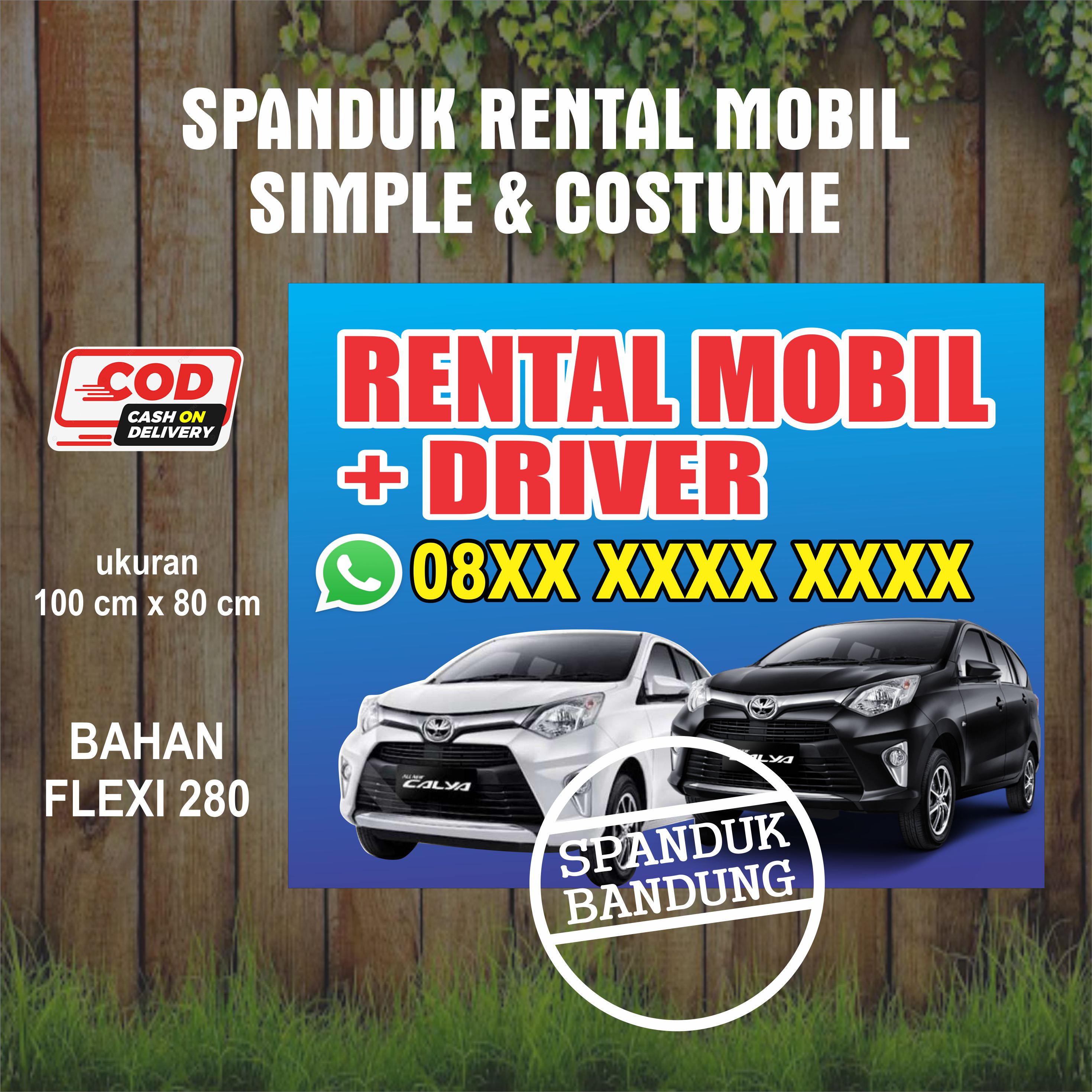 Detail Spanduk Rental Mobil Nomer 13