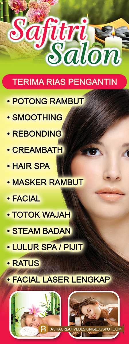 Detail Spanduk Salon Wanita Nomer 22