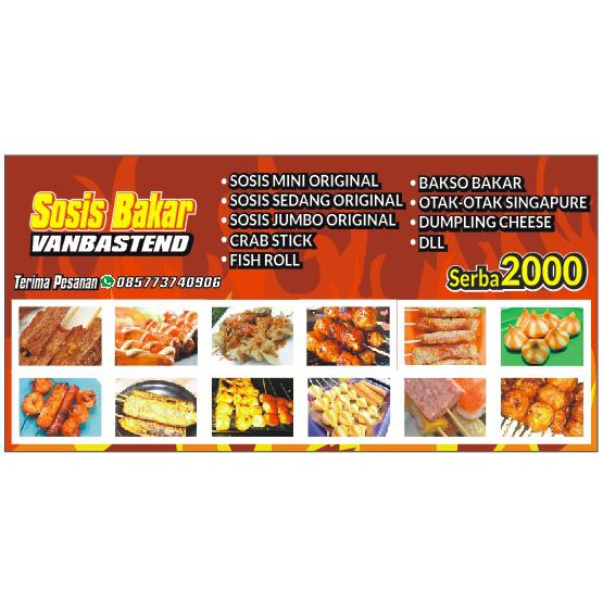 Detail Spanduk Sosis Bakar Serba 2000 Nomer 23