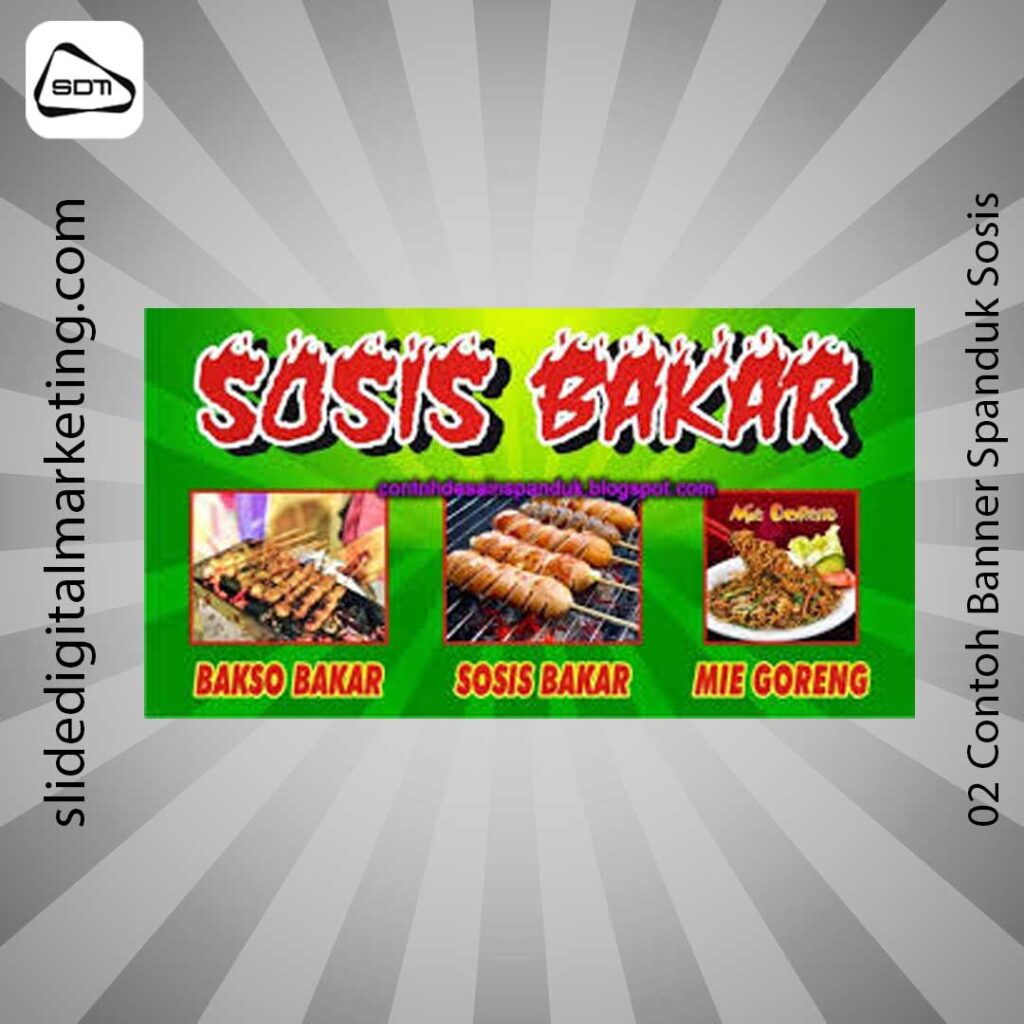 Detail Spanduk Sosis Bakar Unik Koleksi Nomer