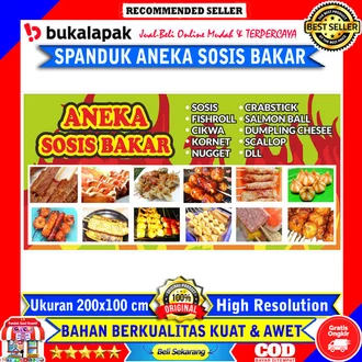 Detail Spanduk Sosis Bakar Unik Nomer 51