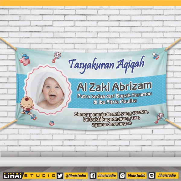 Detail Spanduk Tasyakuran Aqiqah Nomer 25