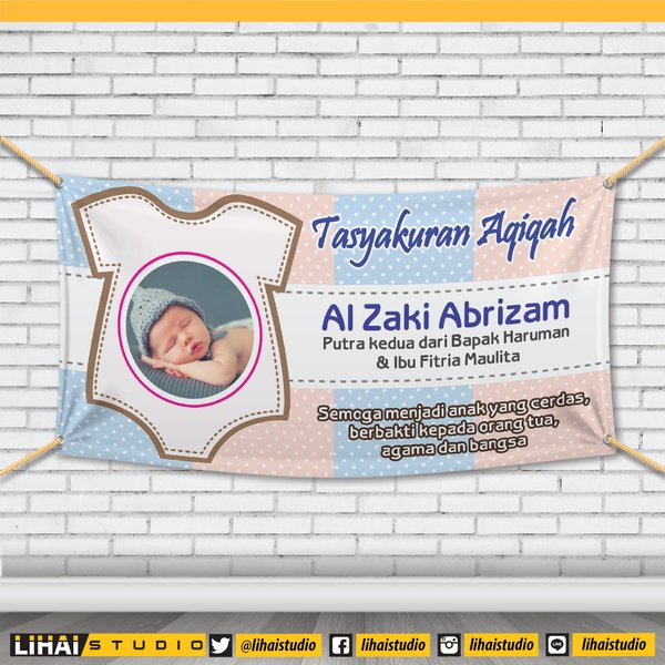 Detail Spanduk Tasyakuran Aqiqah Nomer 26