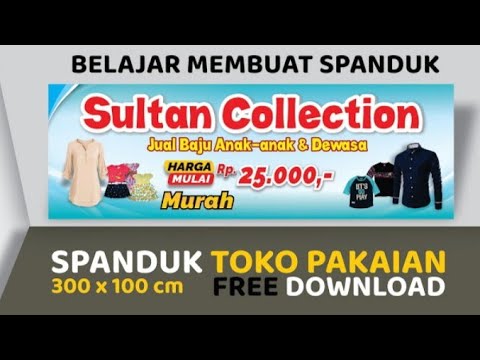 Detail Spanduk Toko Baju Anak Nomer 5