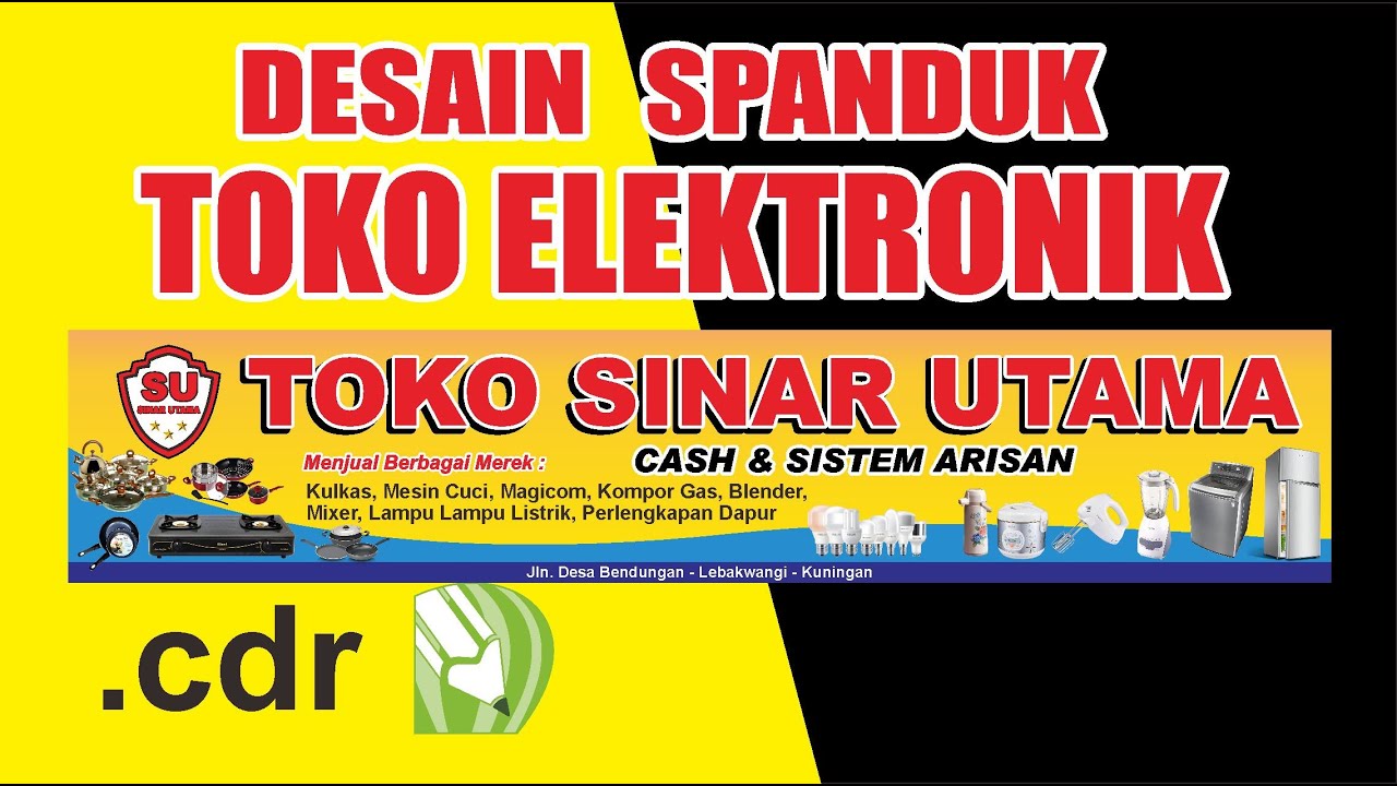 Download Spanduk Toko Elektronik Nomer 2