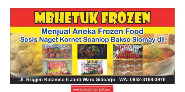 Detail Spanduk Toko Frozen Food Nomer 30