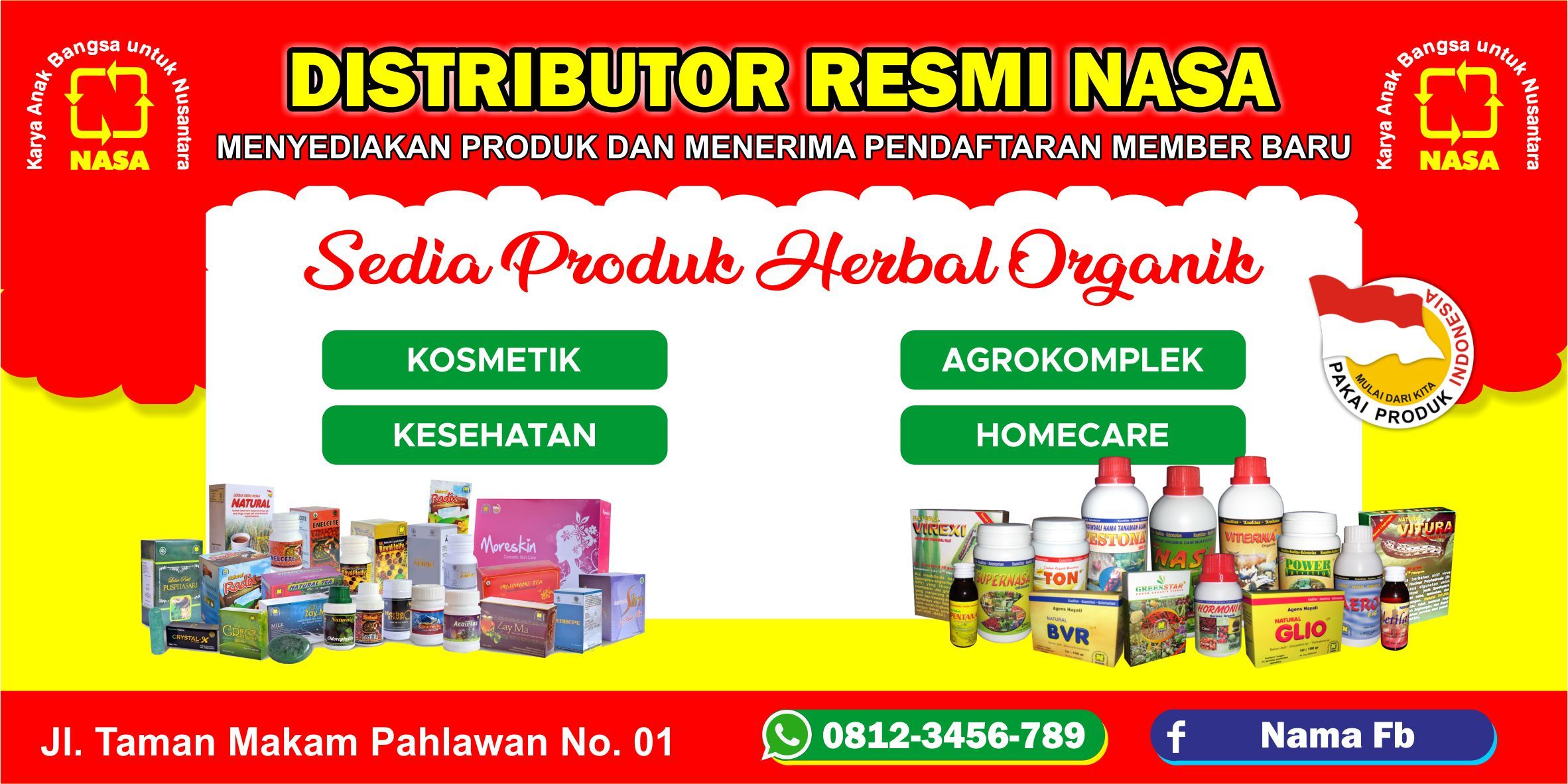 Detail Spanduk Toko Herbal Nomer 21