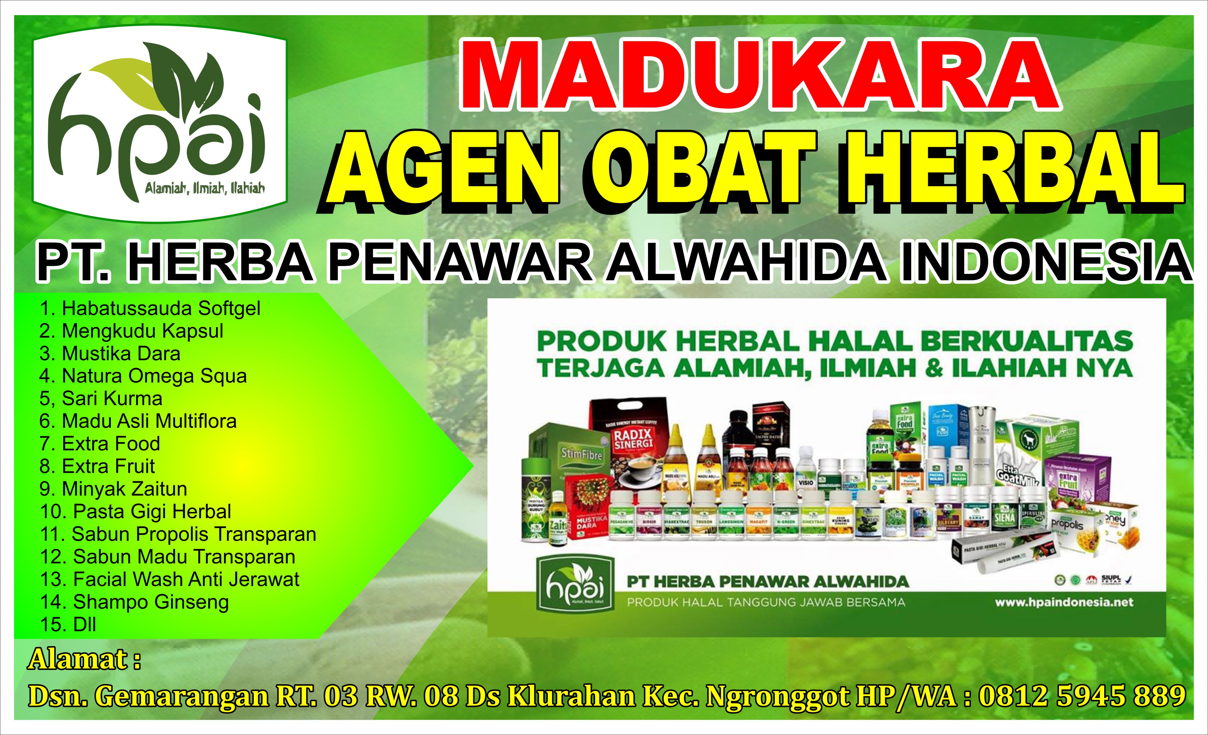 Detail Spanduk Toko Herbal Nomer 8