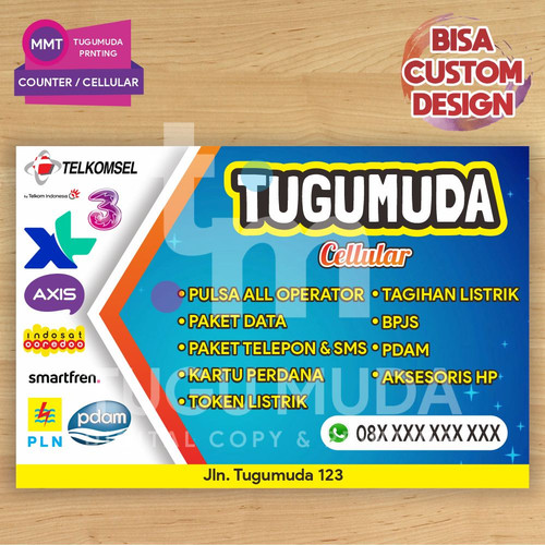 Detail Spanduk Toko Hp Nomer 25