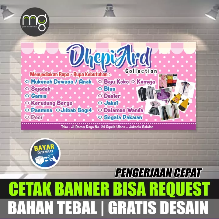Detail Spanduk Toko Hp Nomer 31