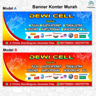 Detail Spanduk Toko Hp Nomer 33