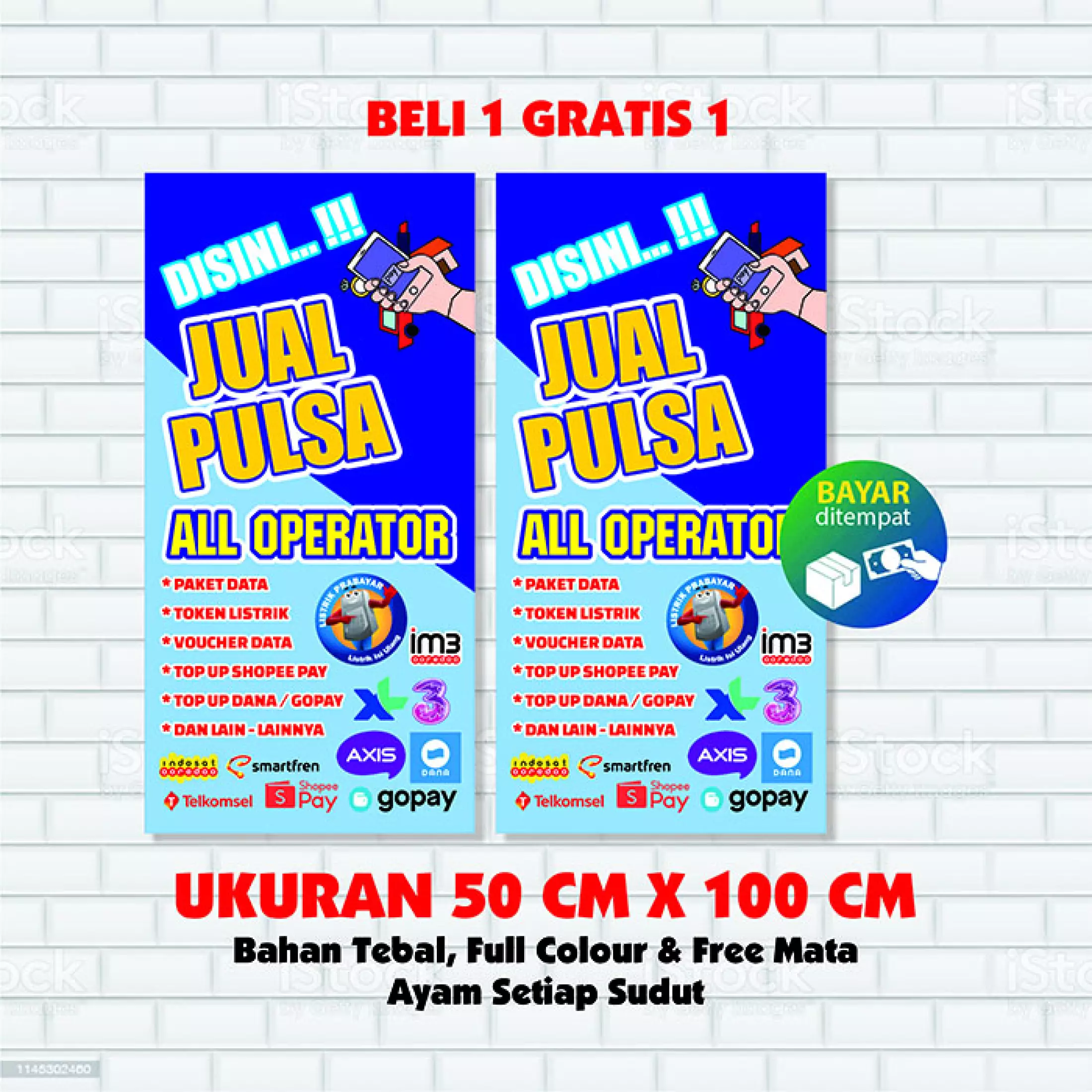 Detail Spanduk Toko Hp Nomer 45