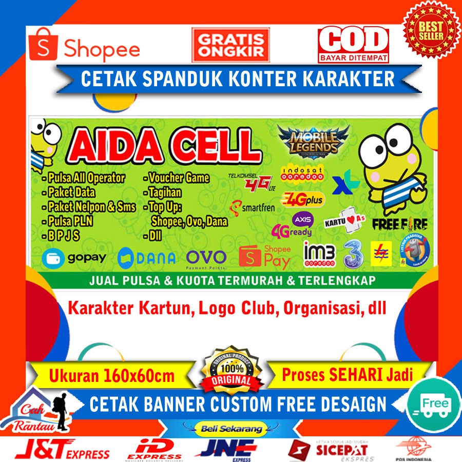 Detail Spanduk Toko Hp Nomer 57