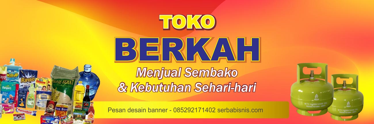 Detail Spanduk Toko Kelontong Nomer 46