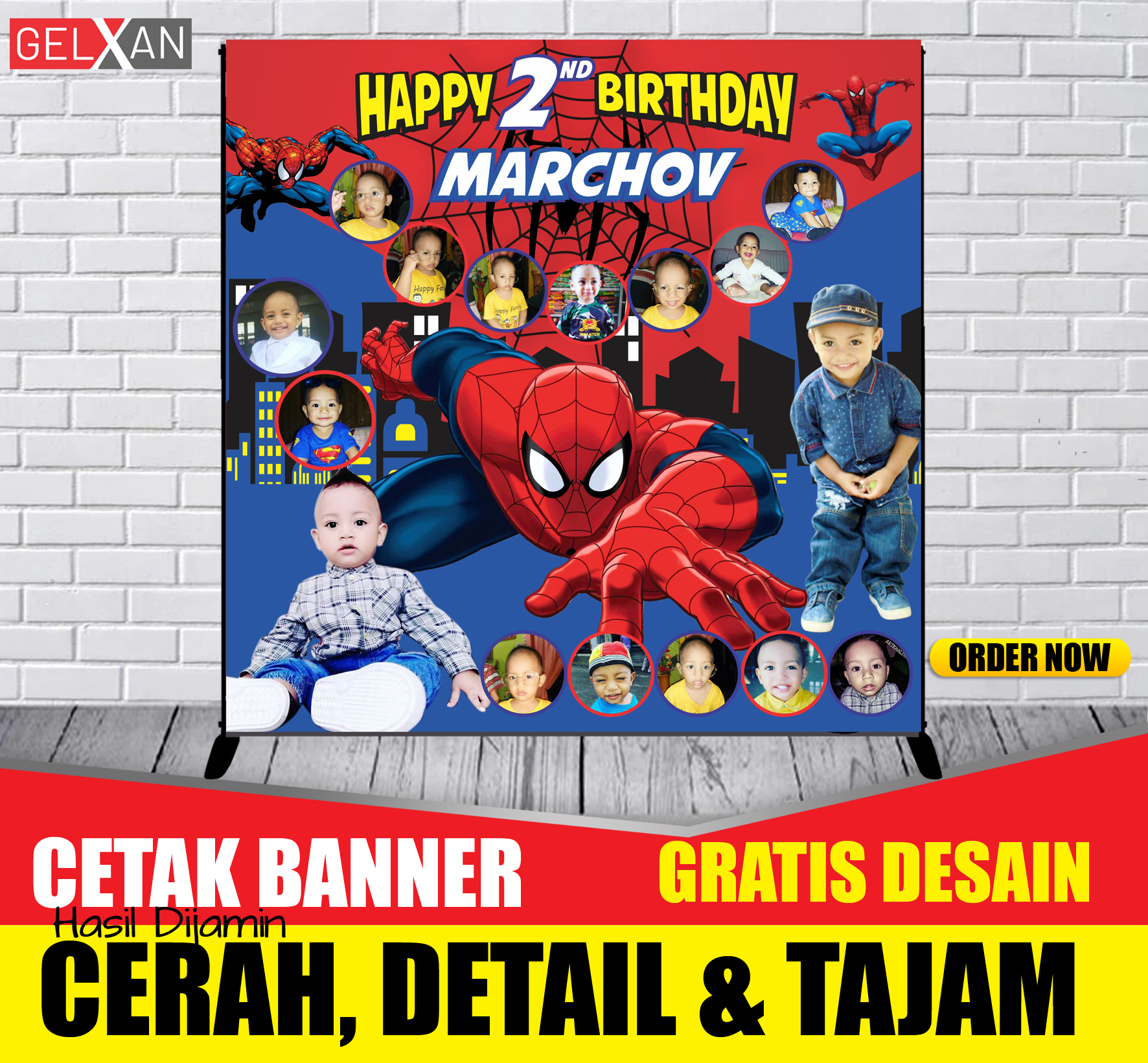 Detail Spanduk Ulang Tahun Anak Nomer 28