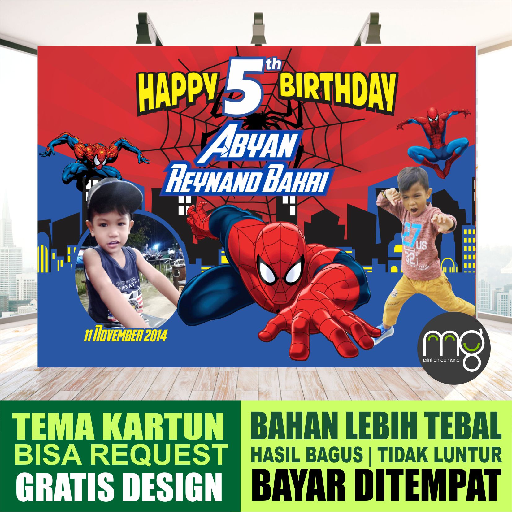 Detail Spanduk Ulang Tahun Anak Laki Laki Nomer 19