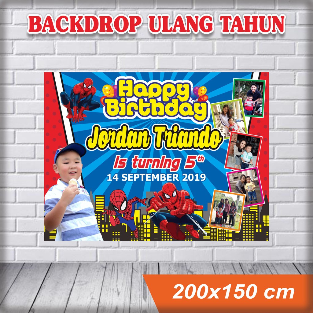 Download Spanduk Ulang Tahun Anak Laki Laki Nomer 36