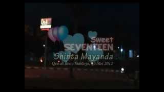 Detail Spanduk Ulang Tahun Sweet Seventeen Nomer 42