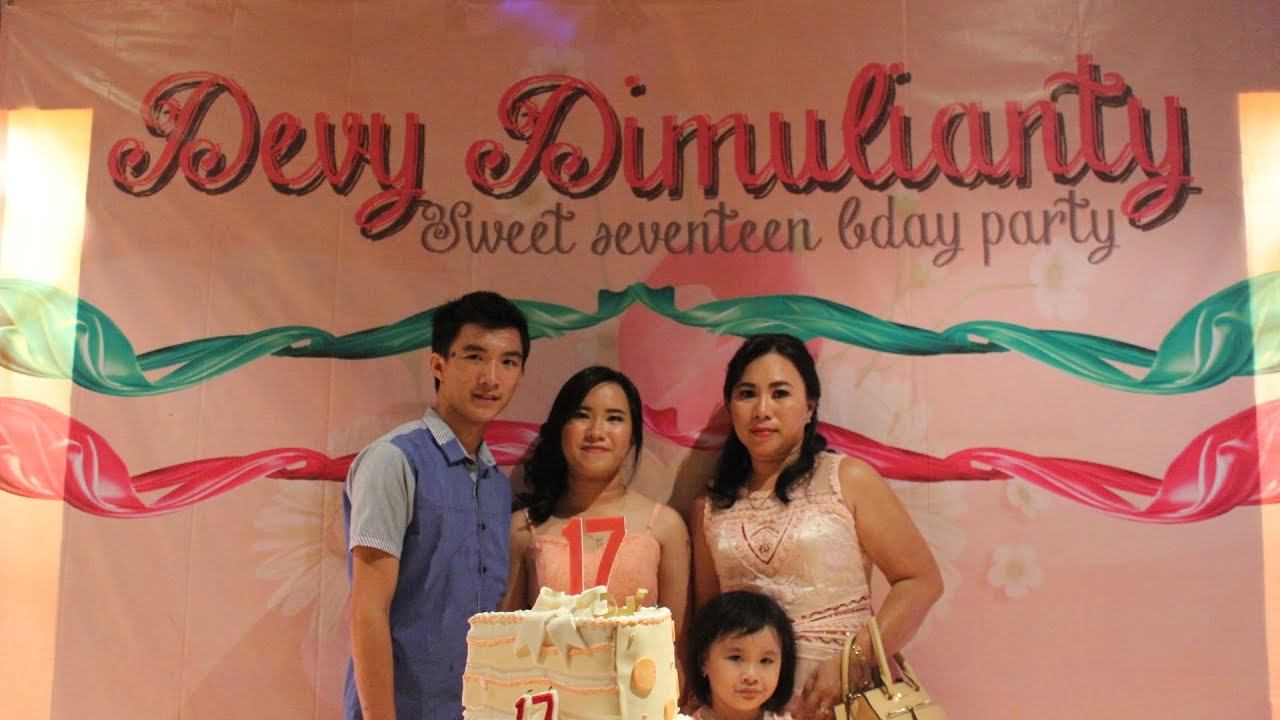 Detail Spanduk Ulang Tahun Sweet Seventeen Nomer 43