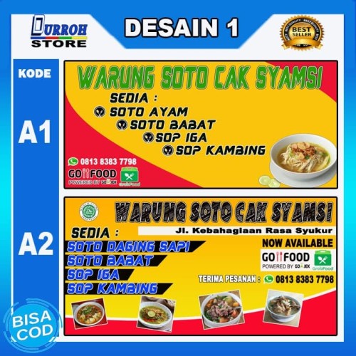 Detail Spanduk Untuk Jualan Makanan Nomer 17