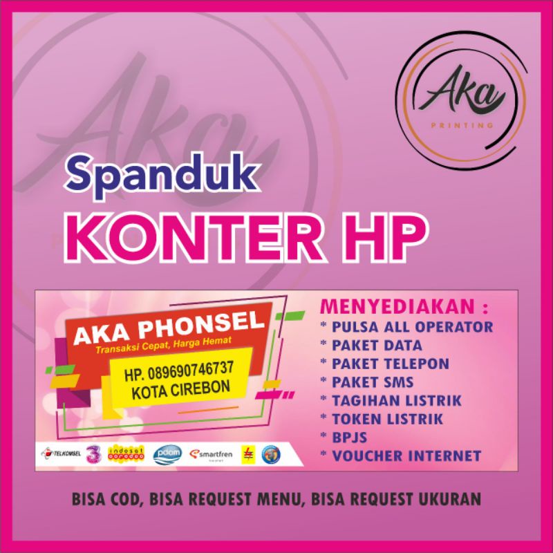 Detail Spanduk Voucher Nomer 51