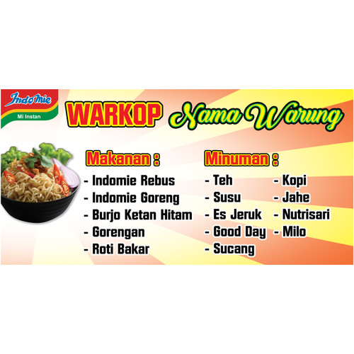 Detail Spanduk Warkop Nomer 23