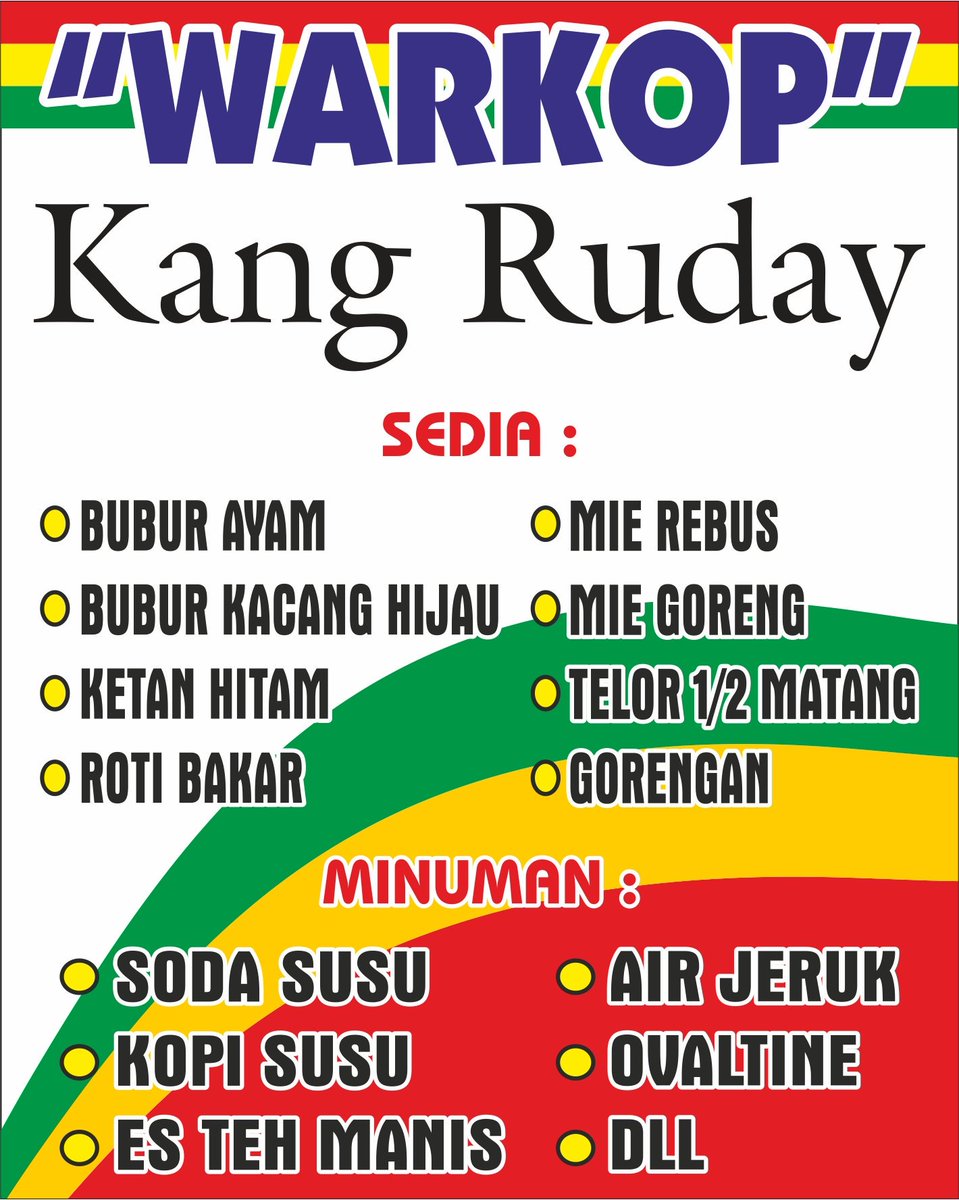 Detail Spanduk Warkop Nomer 25