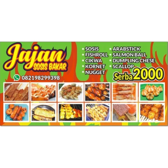 Detail Spanduk Warung Jajanan Nomer 18