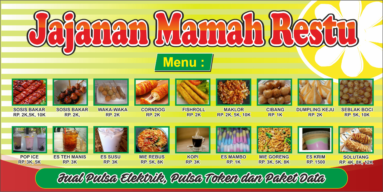 Detail Spanduk Warung Jajanan Nomer 6