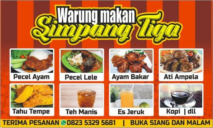 Detail Spanduk Warung Makan Lucu Nomer 41