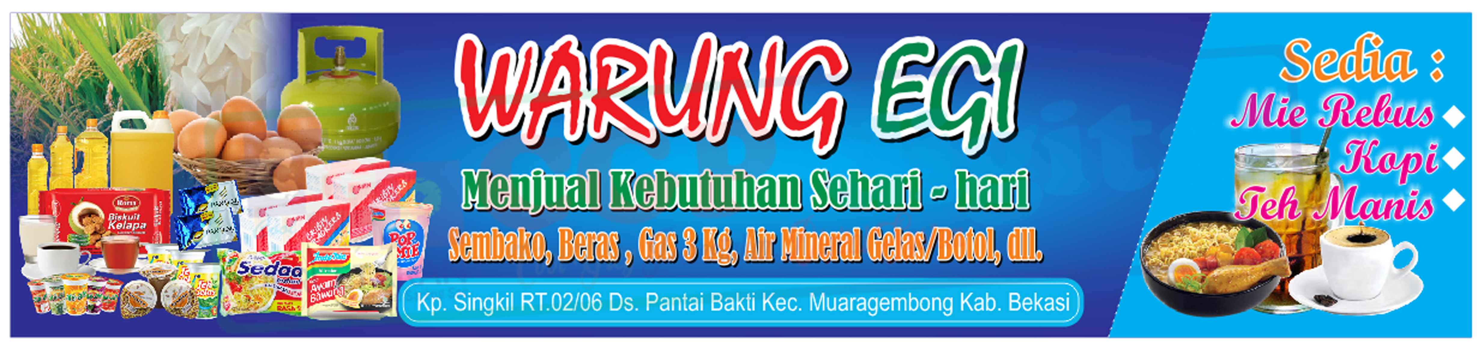 Detail Spanduk Warung Sembako Nomer 52