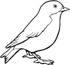 Detail Sparrow Clipart Black And White Nomer 3