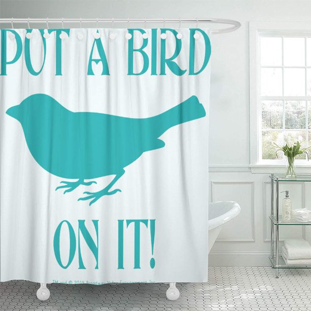 Detail Sparrow Shower Curtain Nomer 23