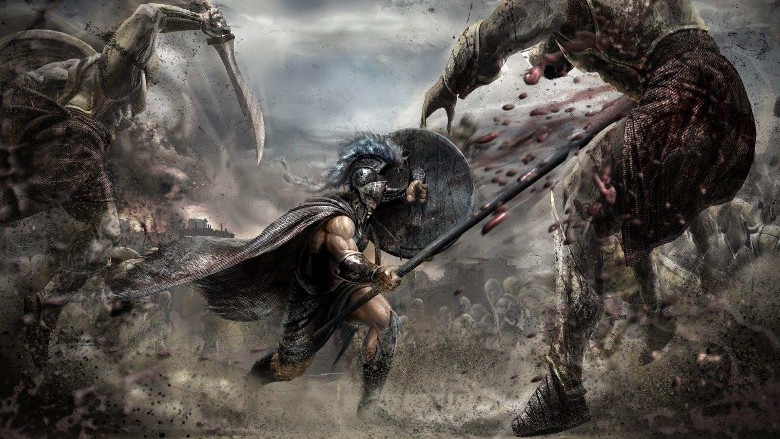 Detail Spartan Wallpaper Nomer 33