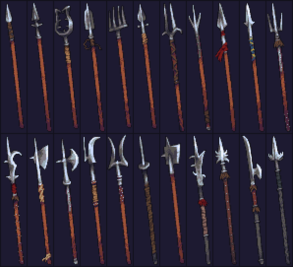 Detail Spear Weapon Nomer 28
