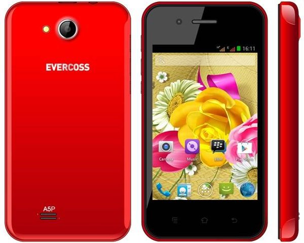 Detail Spek Evercoss A5p Nomer 9
